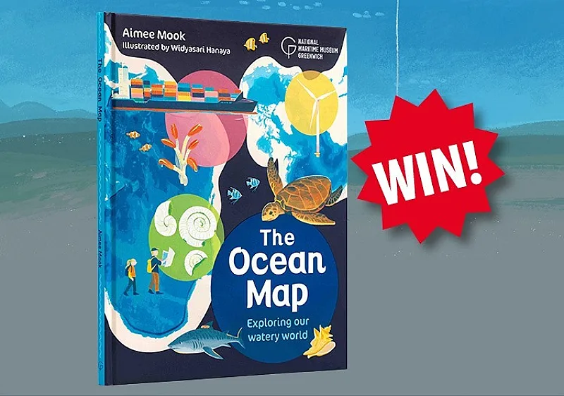 Win 1 of 3 copies of The Ocean Map