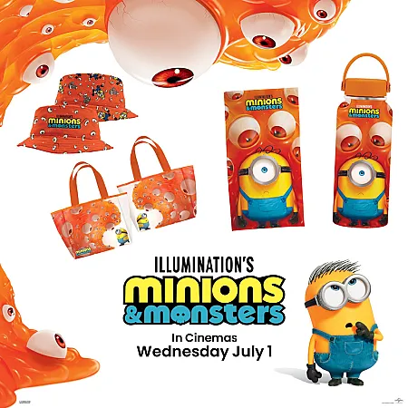 Prize image for Win a Minions & Monsters Merch Bundle