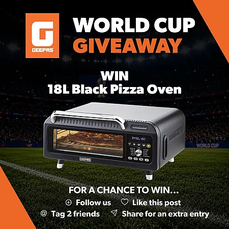 Prize image for Win a 18L Digital Pizza Oven
