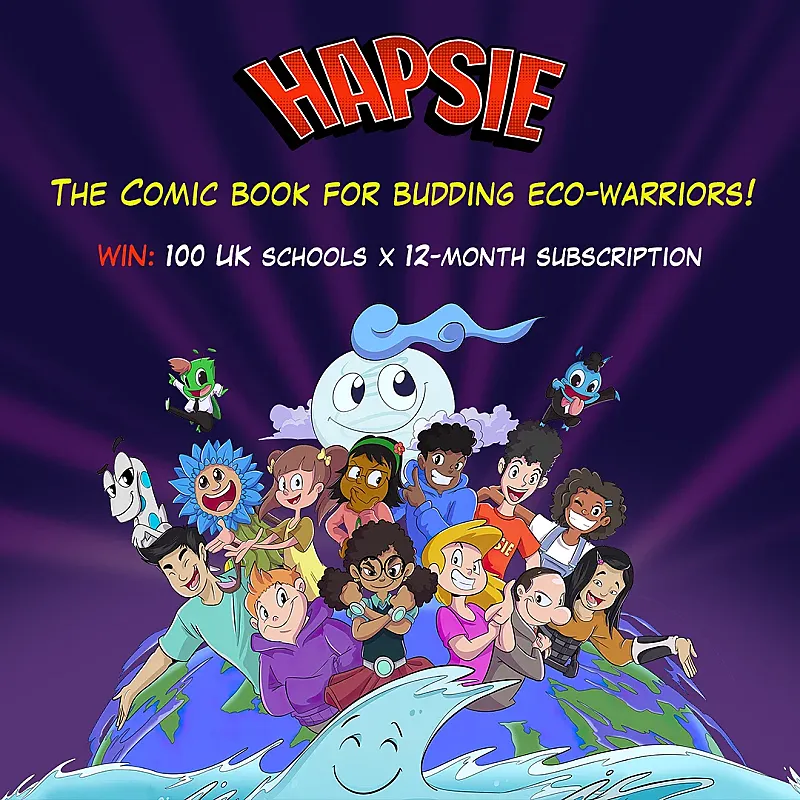 Win 1 of 100 12-Month HAPSIE Magazine Subscriptions for Your School