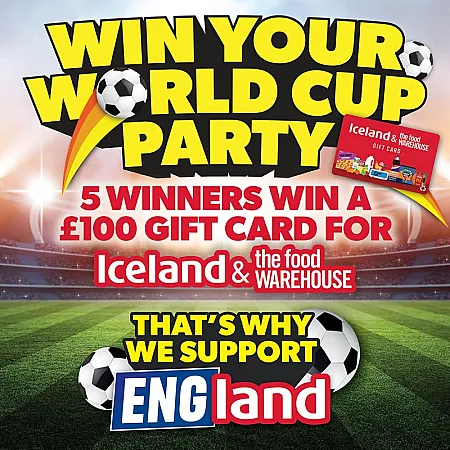 Win 1 of 5 £100 Iceland e-giftcards