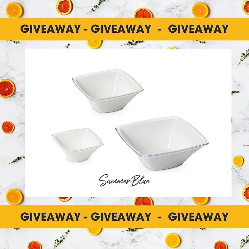 Win a 3-piece Serving Bowl Set