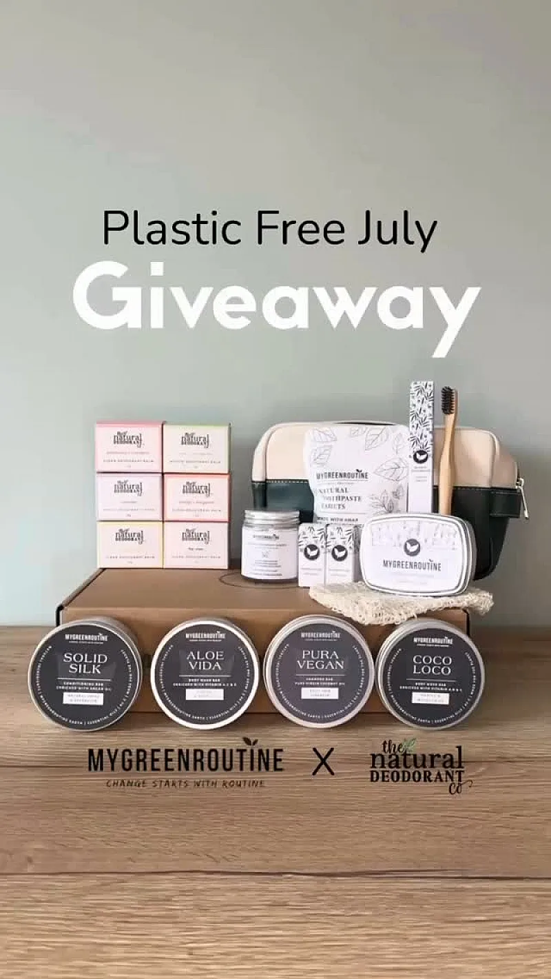 Win a Year's Supply of Natural Deodorants & Detox Box