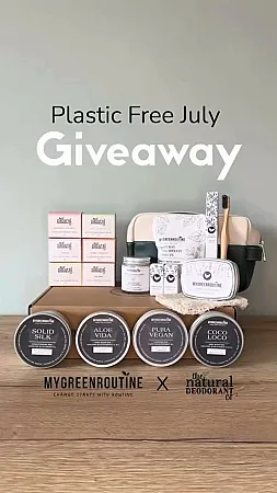 Prize image for Win a Year's Supply of Natural Deodorants & Detox Box