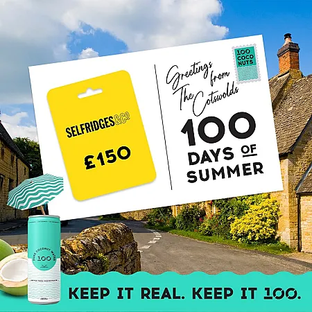 Prize image for Win a £150 Selfridges Gift Card and a Case of 100 Coconuts