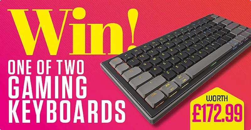 Win 1 of 2 gaming keyboards