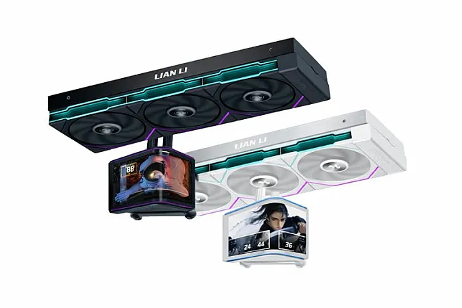 Prize image for Win 1 of 2 Lian Li Hydroshift II OLED Curved AIO