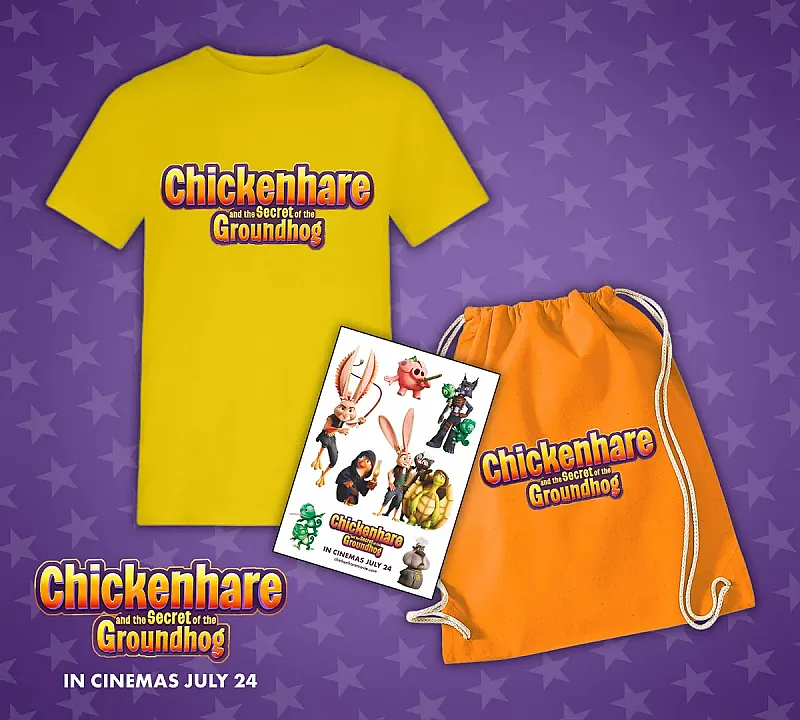 Win Chickenhare and the Secret of the Groundhog Merch
