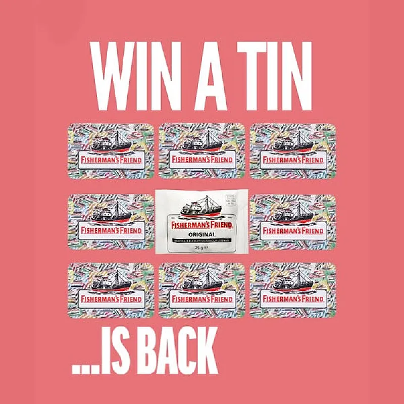 Win a Fisherman's Friend Tin