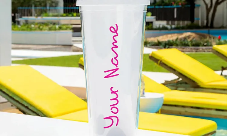Prize image for Win 1 of 20 Personalised Love Island Straw Cups