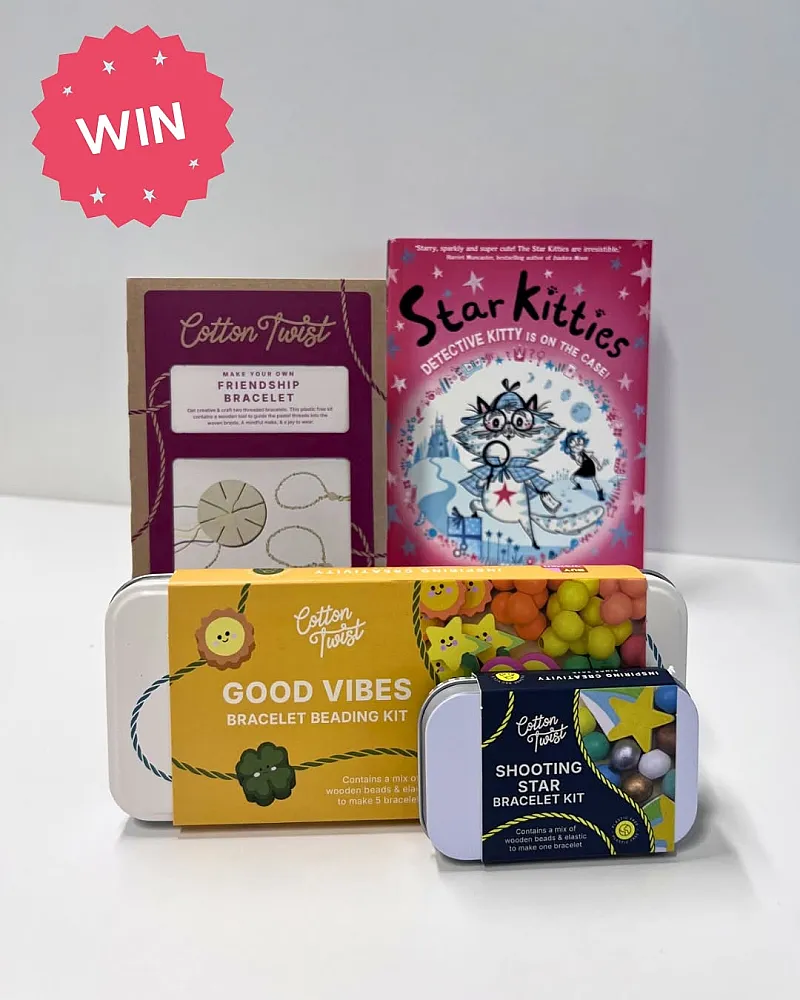 Win a Signed Copy of Star Kitties and Cotton Twist Goodies