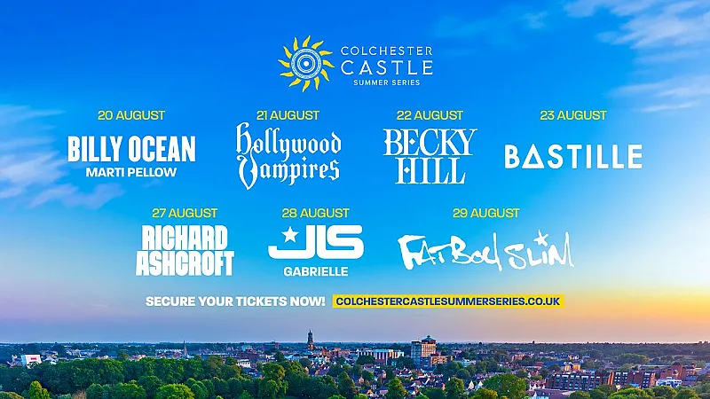 Win Two VIP Tickets to the Colchester Castle Summer Series