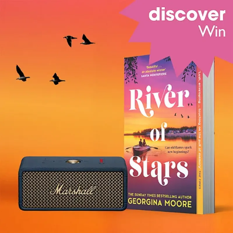 Win a signed copy of Georgina Moore's River of Stars & Marshall portable Bluetooth speaker