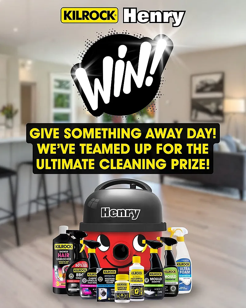Win a Henry Vacuum and Kilrock Product Bundle