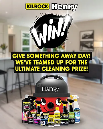 Prize image for Win a Henry Vacuum and Kilrock Product Bundle