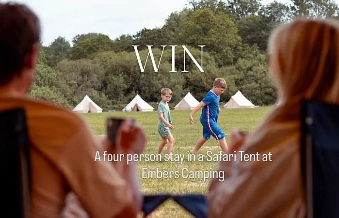 Prize image for Win a 4 Person Bell Tent Stay