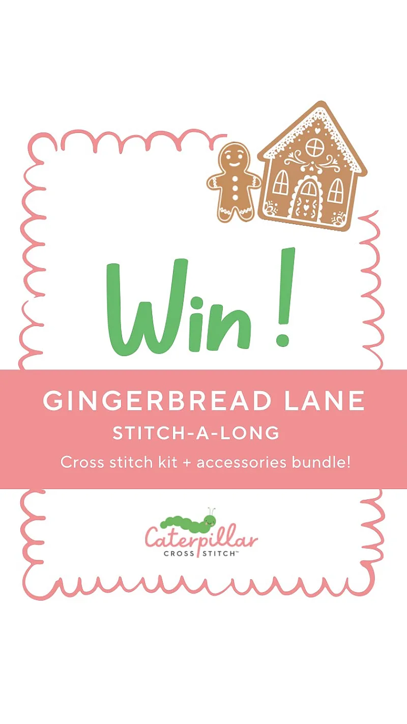 Win a Festive Gingerbread Cross Stitch Prize Bundle