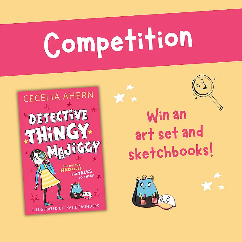 Win a Detective Thingy Majiggy Book & Art Set