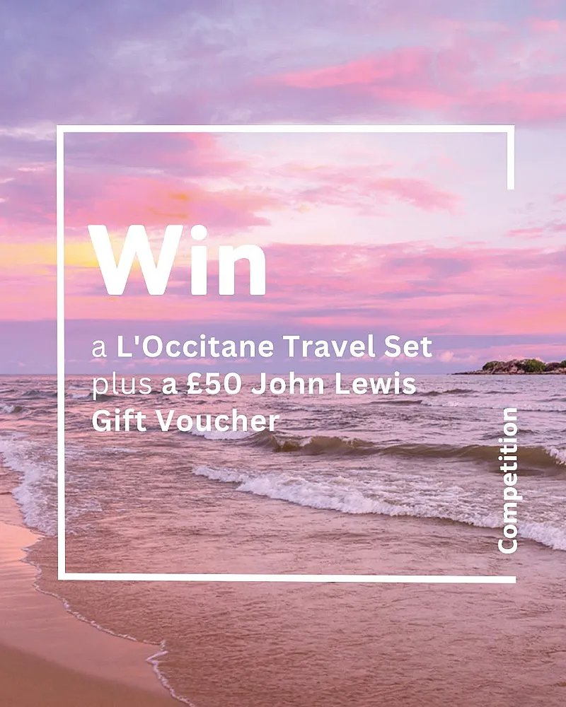 Win a luxury travel mini set from L'OCCITANE & a £50 John Lewis gift voucher