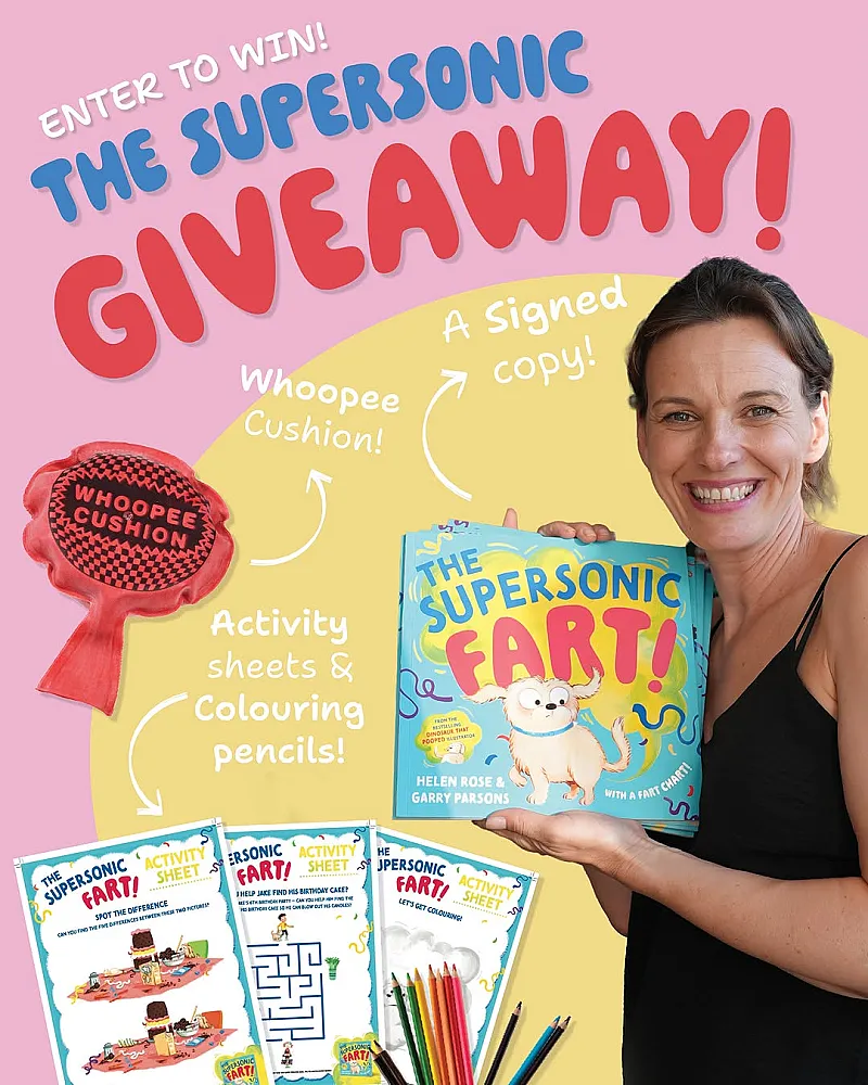 Win a fabulously fart-tastic prize bundle