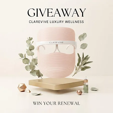 Win a LED Light Therapy Face Mask
