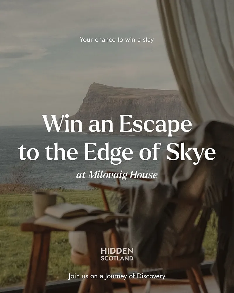 Win an Escape to the Edge of Skye at Milovaig House