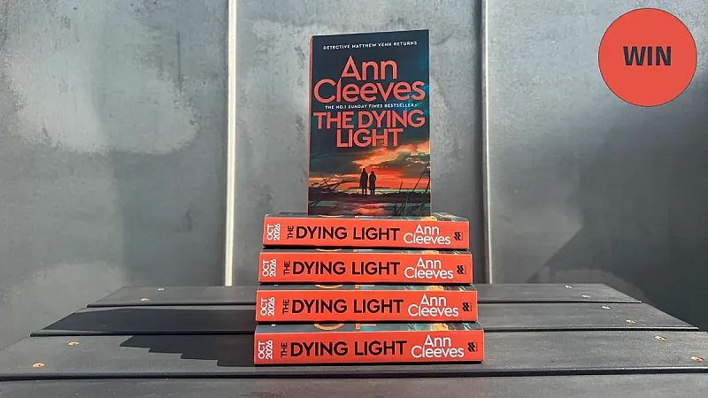 Win an exclusive, early proof copy of Ann Cleeves' The Dying Light