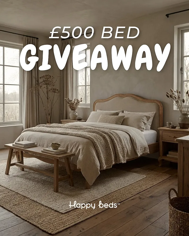 Win a £500 Happy Beds gift card