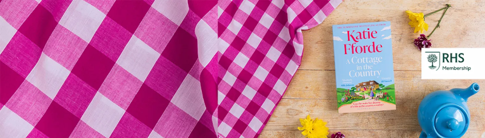 Win RHS Gift Membership & Signed Book by Katie Fforde
