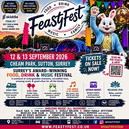 Win a Pair of Weekend Tickets to FeastyFest 2026