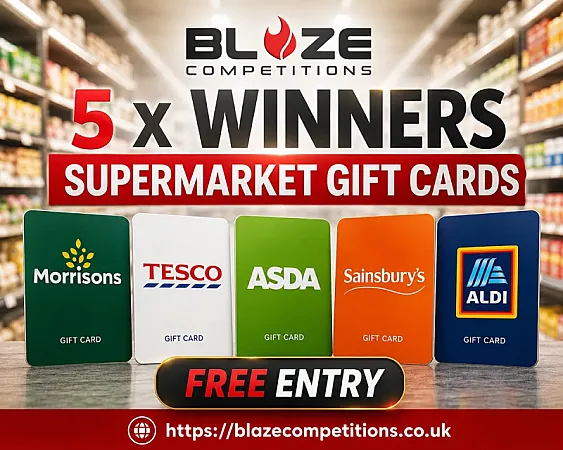 Win £25 Supermarket Vouchers