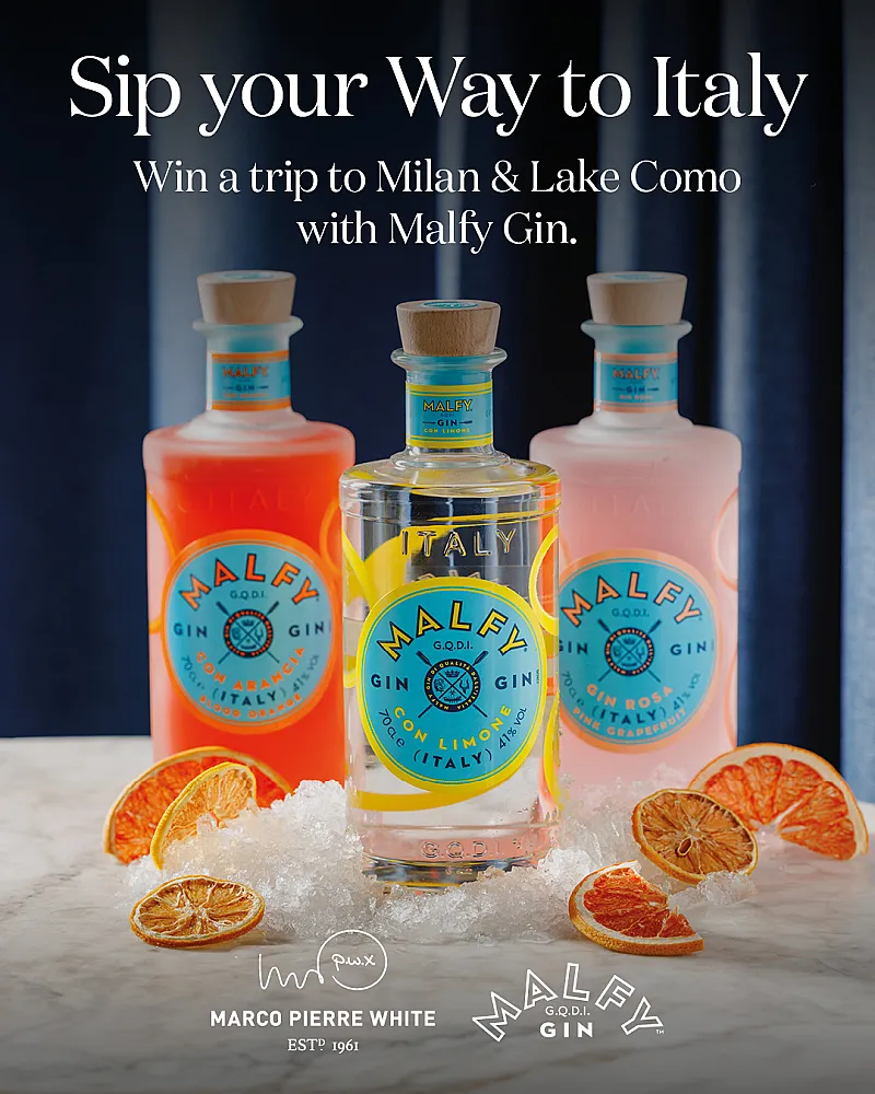 Win a trip to Italy with Malfy Gin