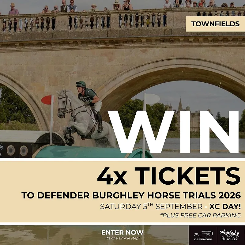 Win 4 Tickets to Defender Burghley Horse Trials 2026