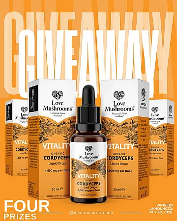 Prize image for Win Cordyceps VITALITY Liquid Drops 30ml