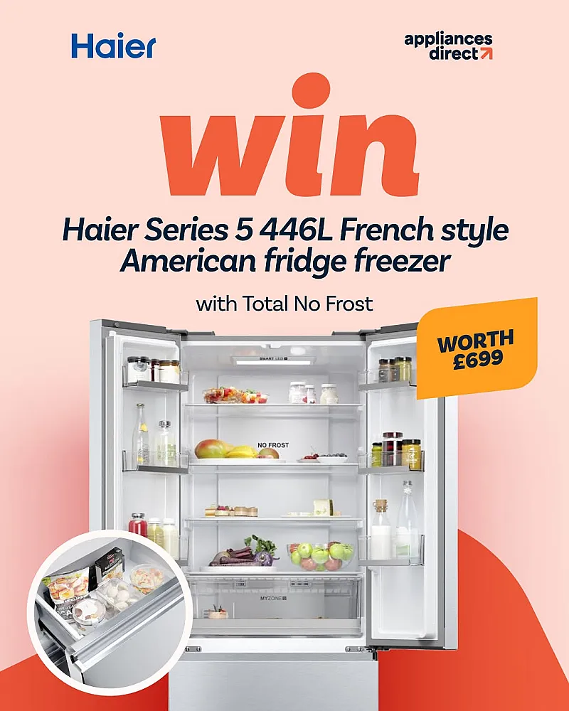 Win a Haier Series 5 French Style American Fridge Freezer!