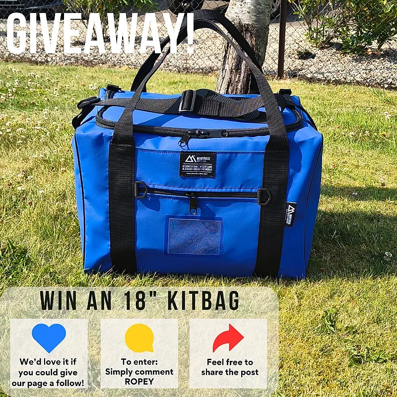 Win an 18 Inch Kit Bag from Montrose Bag Company