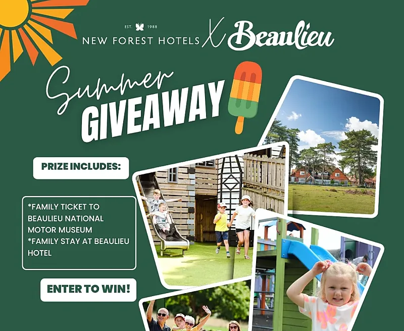 Win a 1 Night Family Stay at Beaulieu Hotel with a Day Out