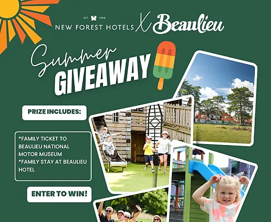Prize image for Win a 1 Night Family Stay at Beaulieu Hotel with a Day Out