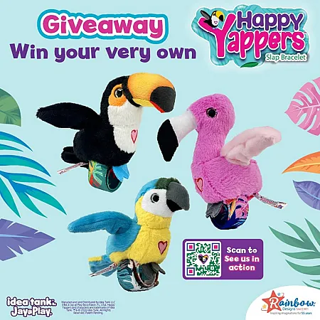 Prize image for Win 3 x super fun Happy Yappers