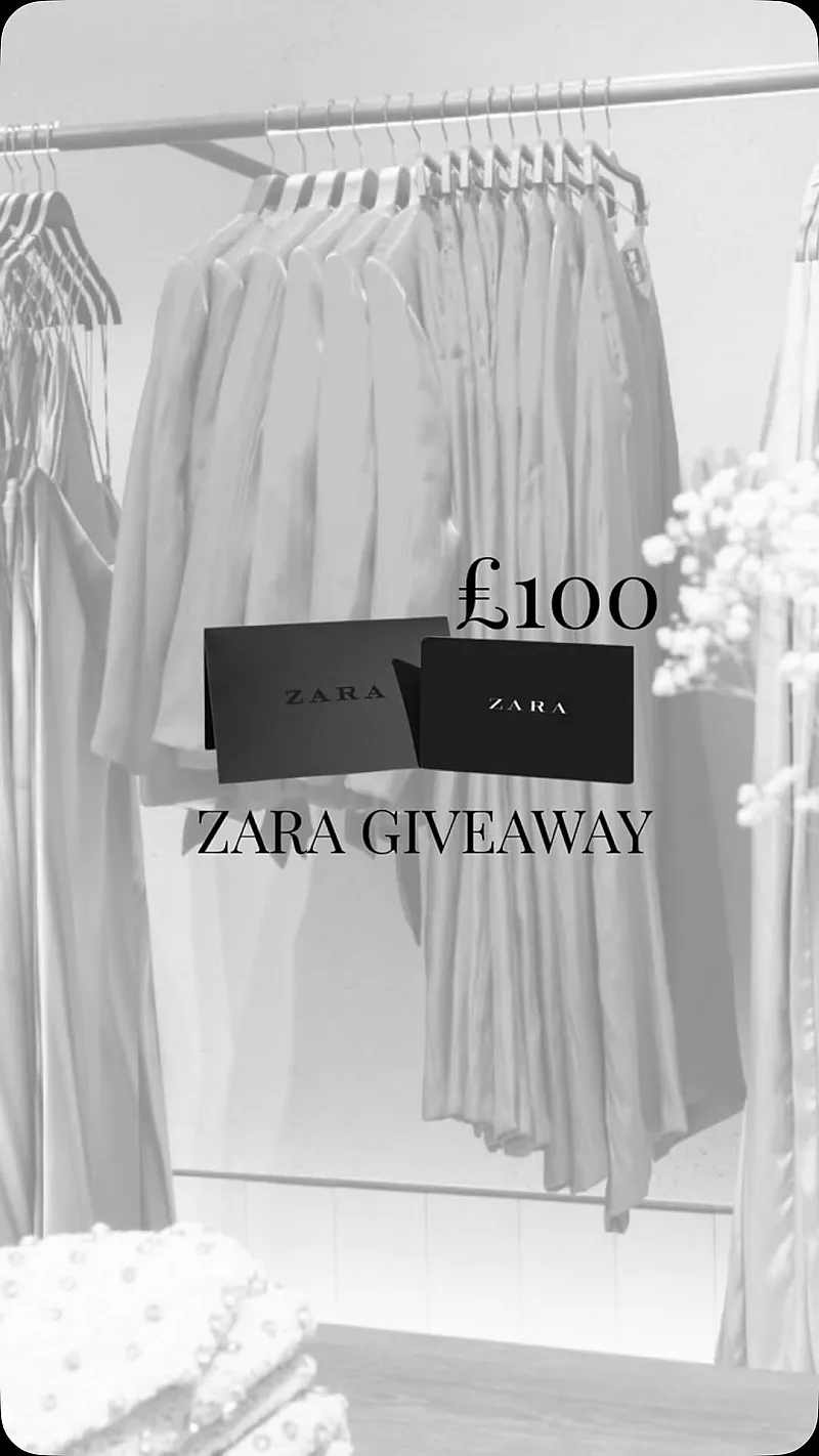 Win a £100 Zara voucher