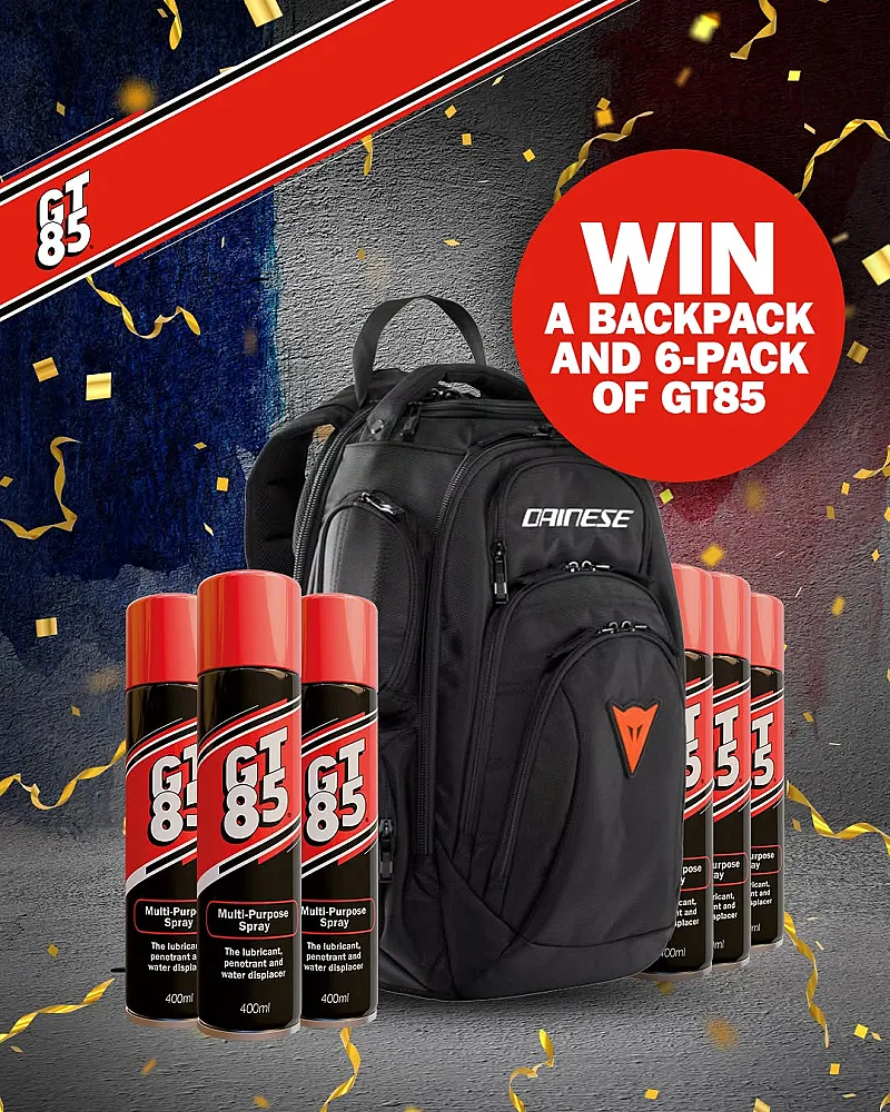 Win 6 cans of lavender lube and a premium backpack
