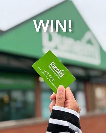 Win a £100 Dunelm Gift Card!
