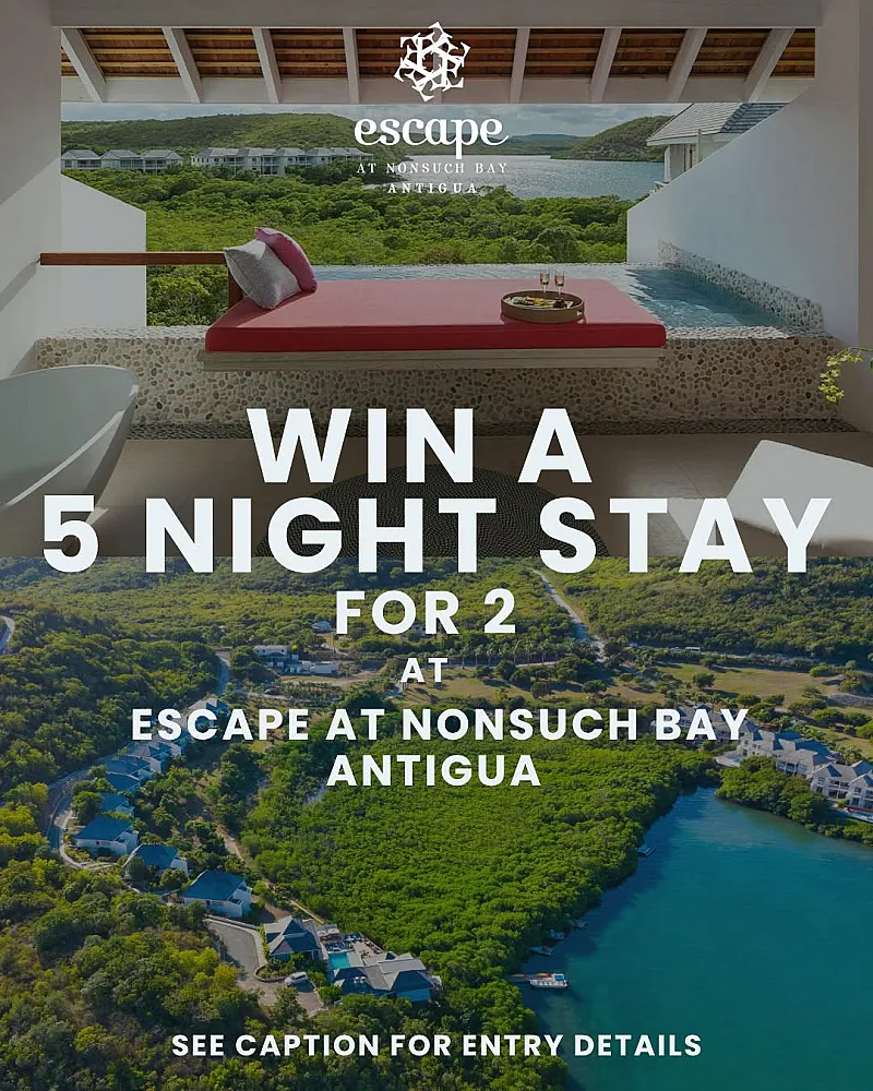Win a 5 Night Stay for 2 in Antigua