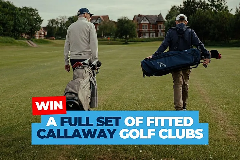 Win a full set of custom-fit Callaway golf clubs