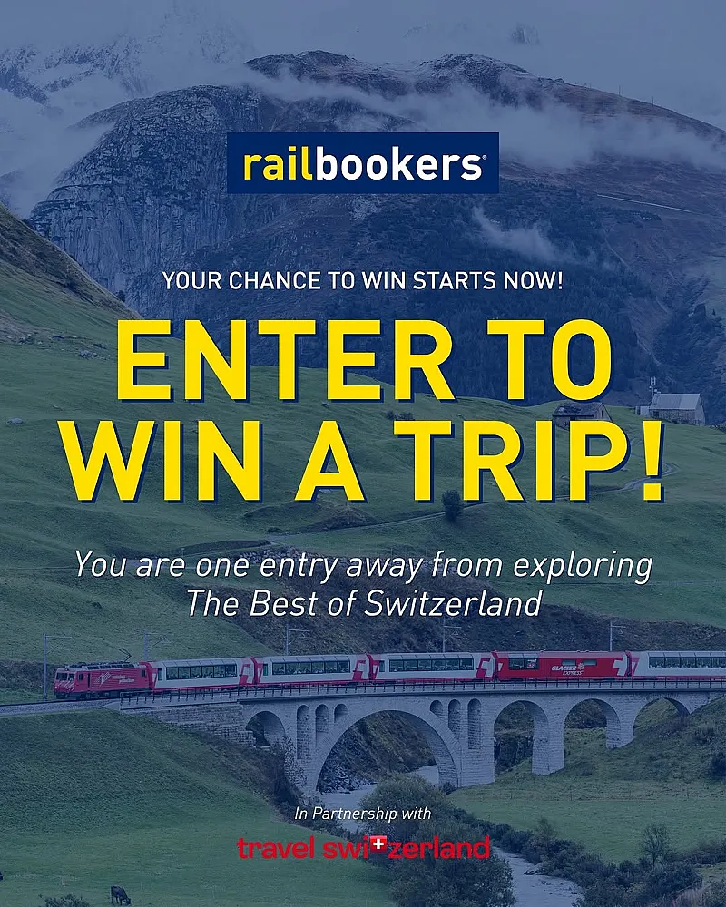 Win the Best of Switzerland by Rail!