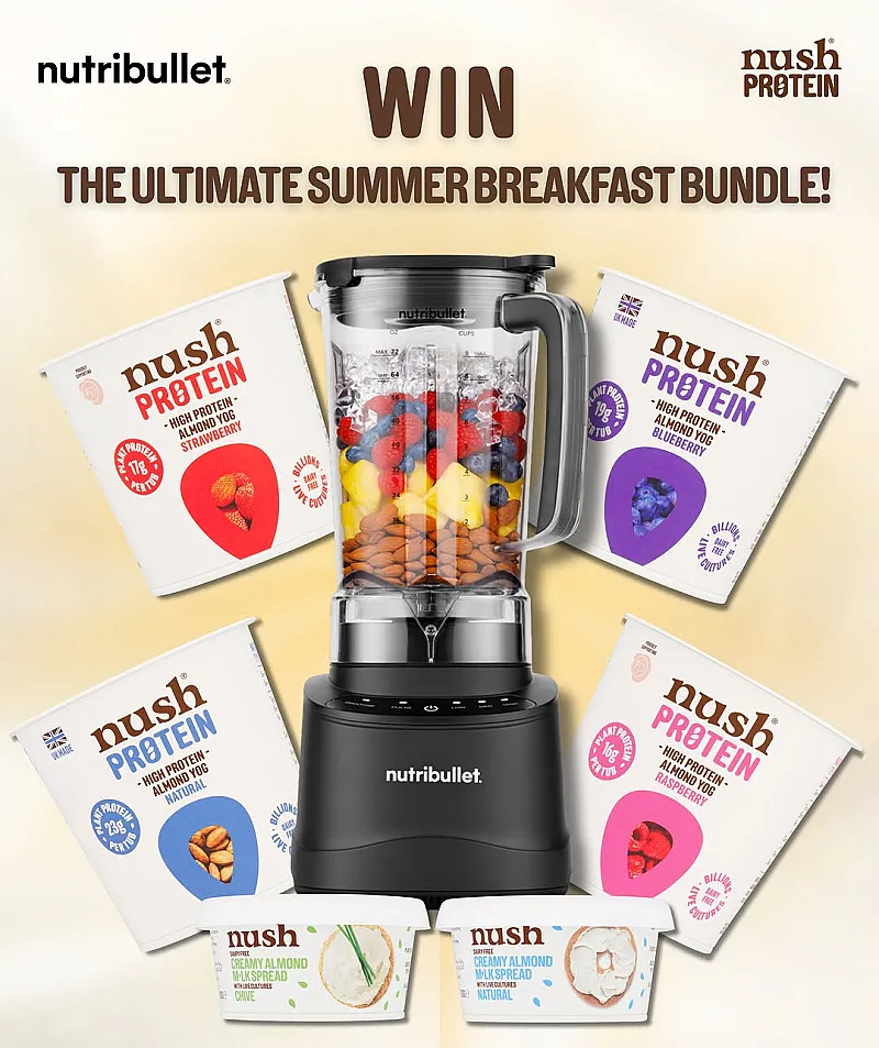 Win a Nutribullet Power Core Blender & Nush Protein Bundle