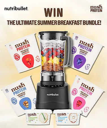 Prize image for Win a Nutribullet Power Core Blender & Nush Protein Bundle