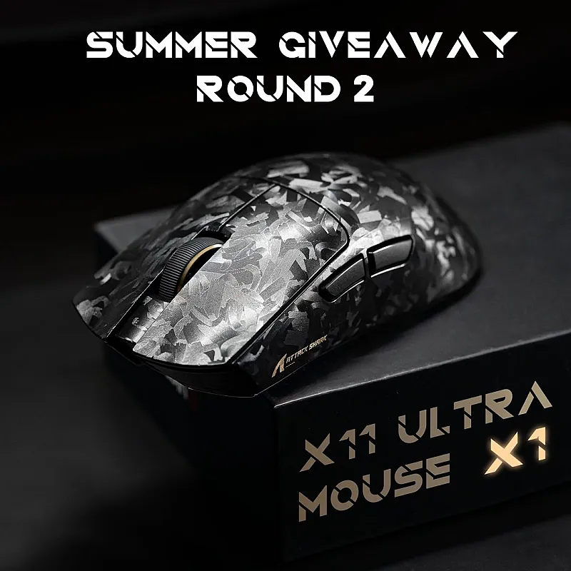 Win an Attack Shark X11 Ultra Mouse