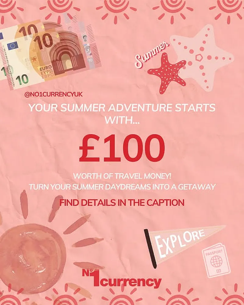 Win £100 Travel Money