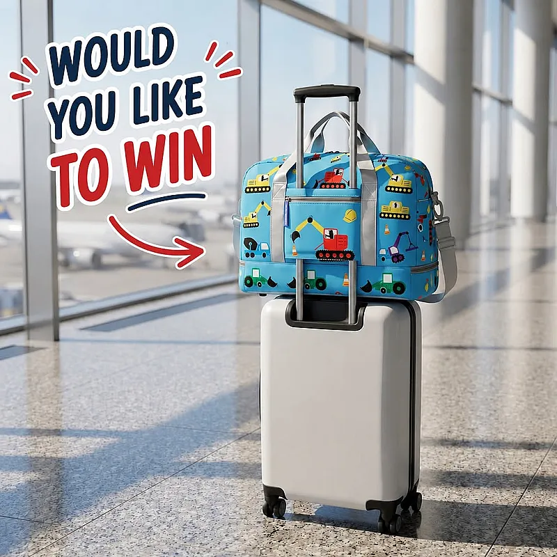 Win a Brand New Travel Weekender Bag